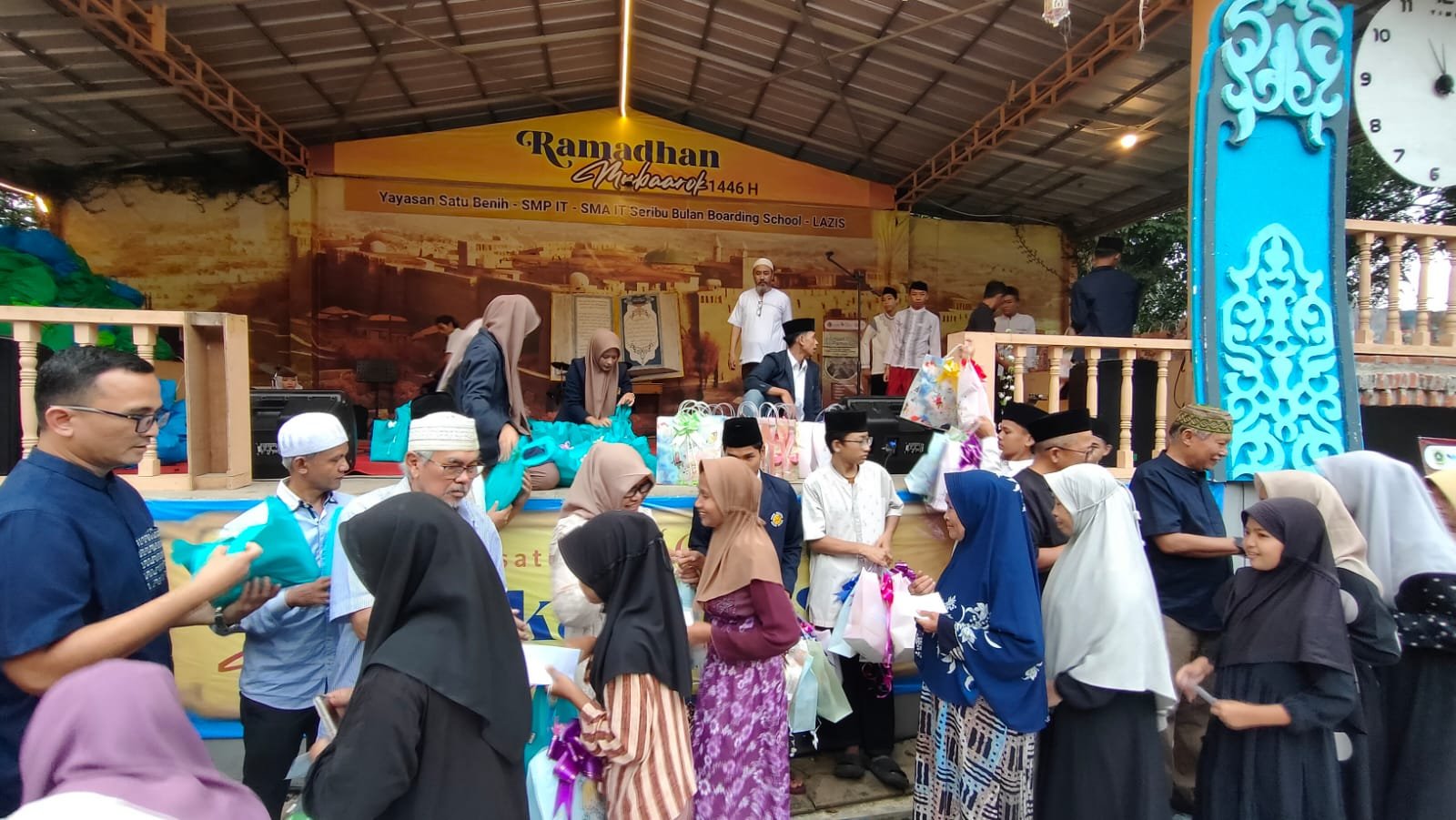 Yayasan Yatim Piatu Satu Benih menggelar acara Buka Bersama dan Santunan Dhuafa serta Anak Yatim pada Senin, 10 Maret 2025
