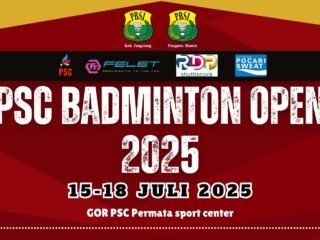 PSC Badminton Open 2025 Resmi Dibuka, Cetak Bibit Muda Menuju Kancah Nasional