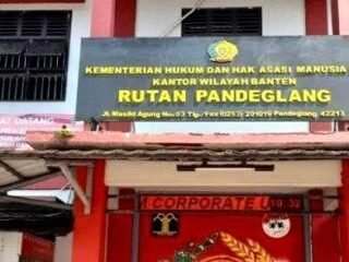Napi Rutan Pandeglang Kendalikan Sabu