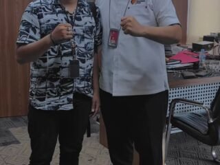 Sekum Forum Reporter Jurnalis Republik, Arul, Ucapkan Selamat Ulang Tahun ke-50 untuk Kombes Pol Ruben Takaendengan S.I.K