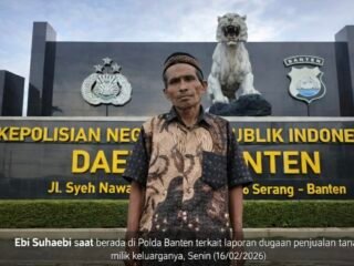 Ebi Suhaebi, Ahli Waris Alm. Sarman, Memohon Keadilan kepada Polda Banten atas Dugaan Penjualan Tanah oleh Pihak Tak Berhak