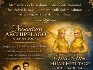 Pemilihan Nusantara Archipelago International Yogyakarta pada 22–30 November 2026