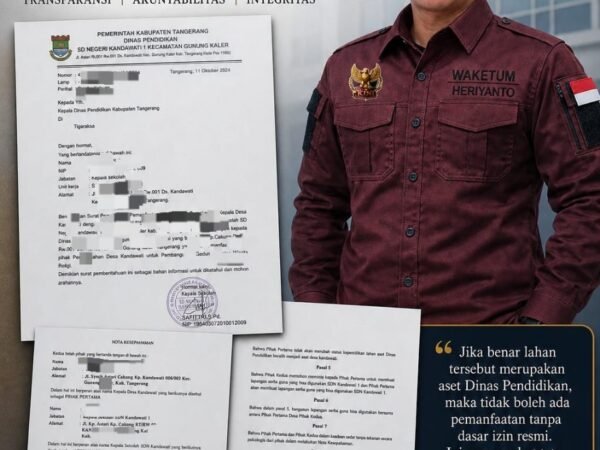 Diduga Aset Dinas Pendidikan Dipakai Tanpa Izin, KJNI Angkat Bicara Soal Lahan di Kandawati 