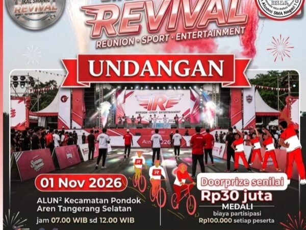 Pendaftaran Reuni Akbar IKAL SMANIC Tangerang 2026 Dibuka, Bisa Dapat Door Prize Rp30 Juta