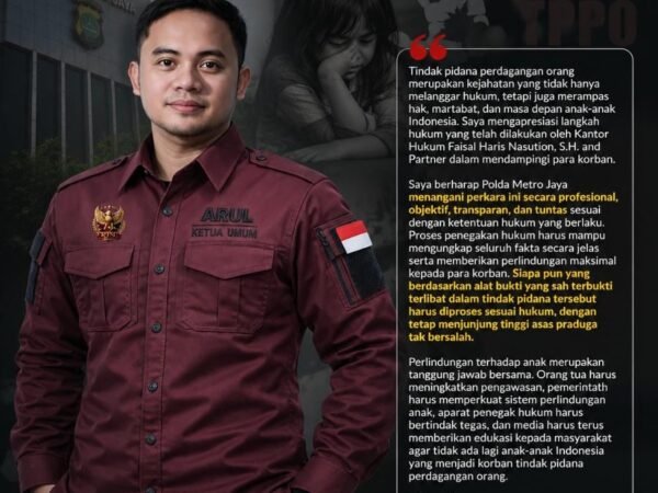Ketua Umum KJNI Desak Pengusutan Tuntas Dugaan TPPO terhadap Tiga Remaja Asal Karawang