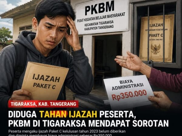 Diduga Tahan Ijazah Peserta, PKBM Di Tigaraksa Mendapat Sorotan