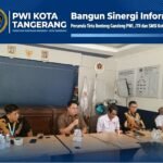 Kedatangan Perumda Tirta Benteng, PWI Tangerang: Wartawan Tetap Bebas Beritakan, Tapi Kedepankan Keberimbangan