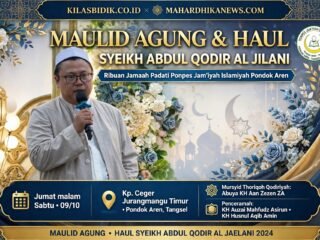 Gema Tahlil dan Sholawat Warnai Maulid Nabi dan Haul Syeikh Abdul Qodir di Ponpes Jam'iyah Islamiyah Tangsel