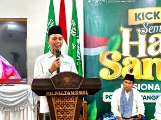 Kick Off Hari Santri 2026 di Graha Aswaja I, KH Abdullah Mas'ud: Warga NU Wajib Merayakan
